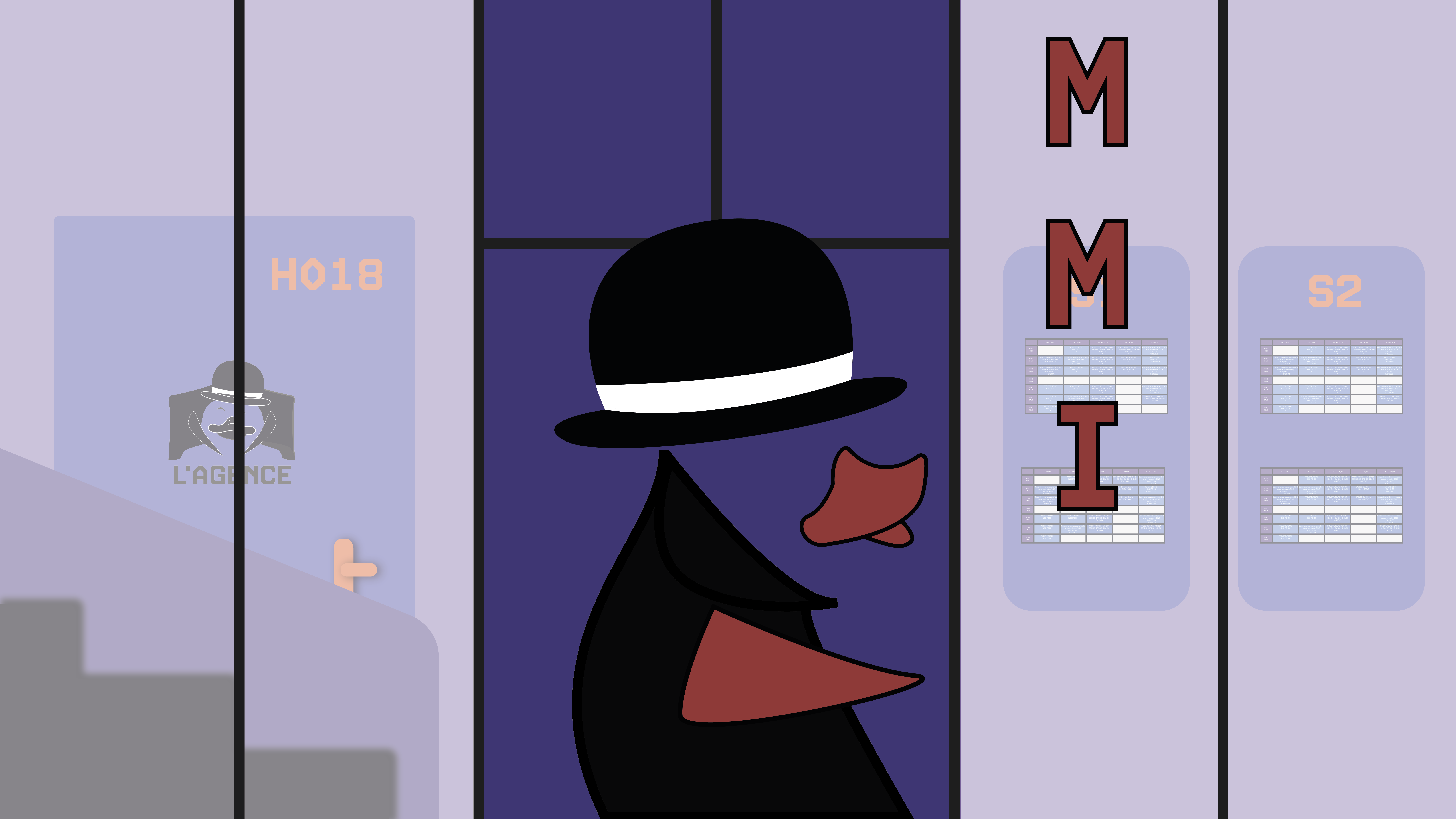illustration batiment mmi